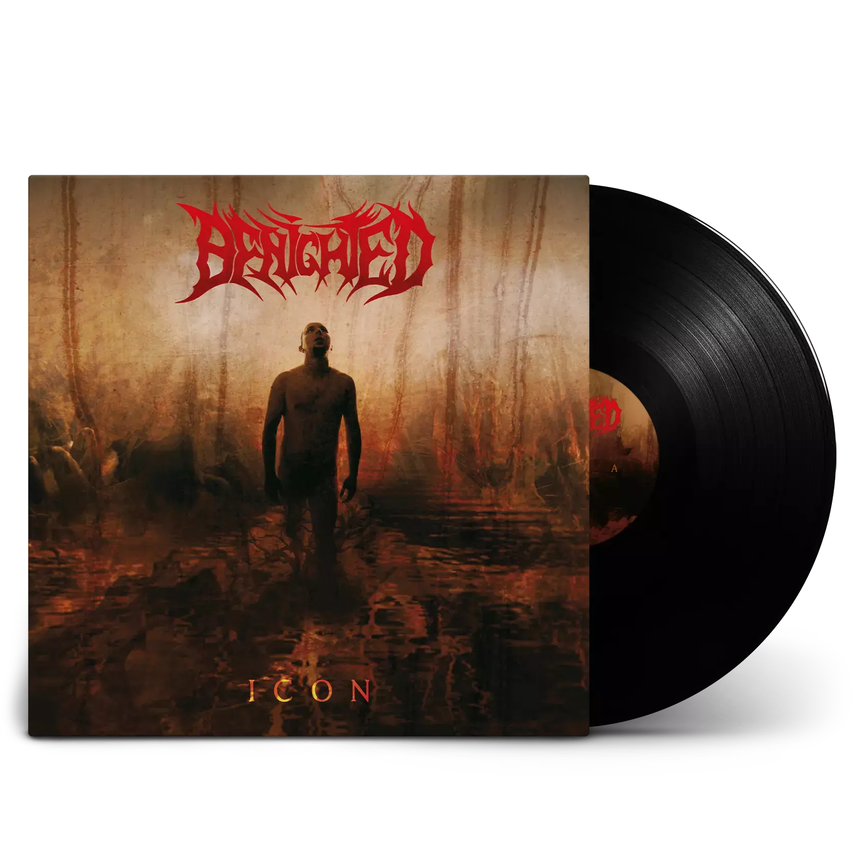 BENIGHTED - Icon · BLACK LP (Death Metal/Grindcore Vinyl)