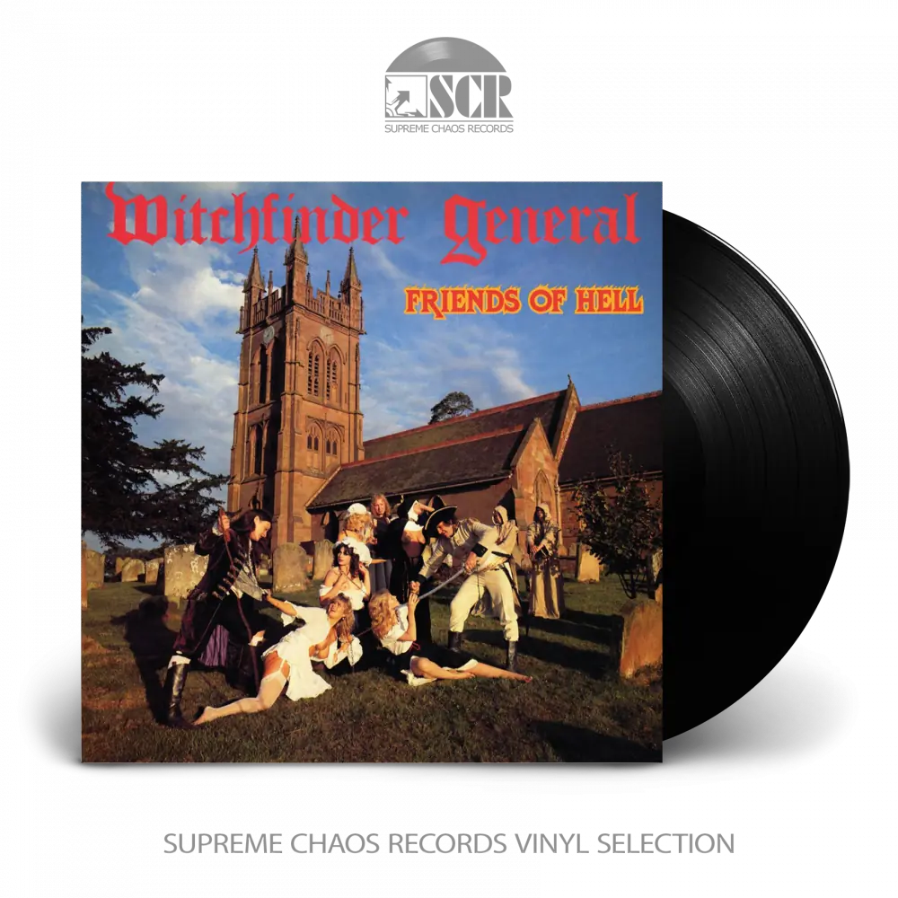 WITCHFINDER GENERAL · Friends Of Hell | BLACK LP WITCHFINDER GENERAL · Friends Of Hell | BLACK LP (Heavy Metal/Doom Metal Vinyl)
