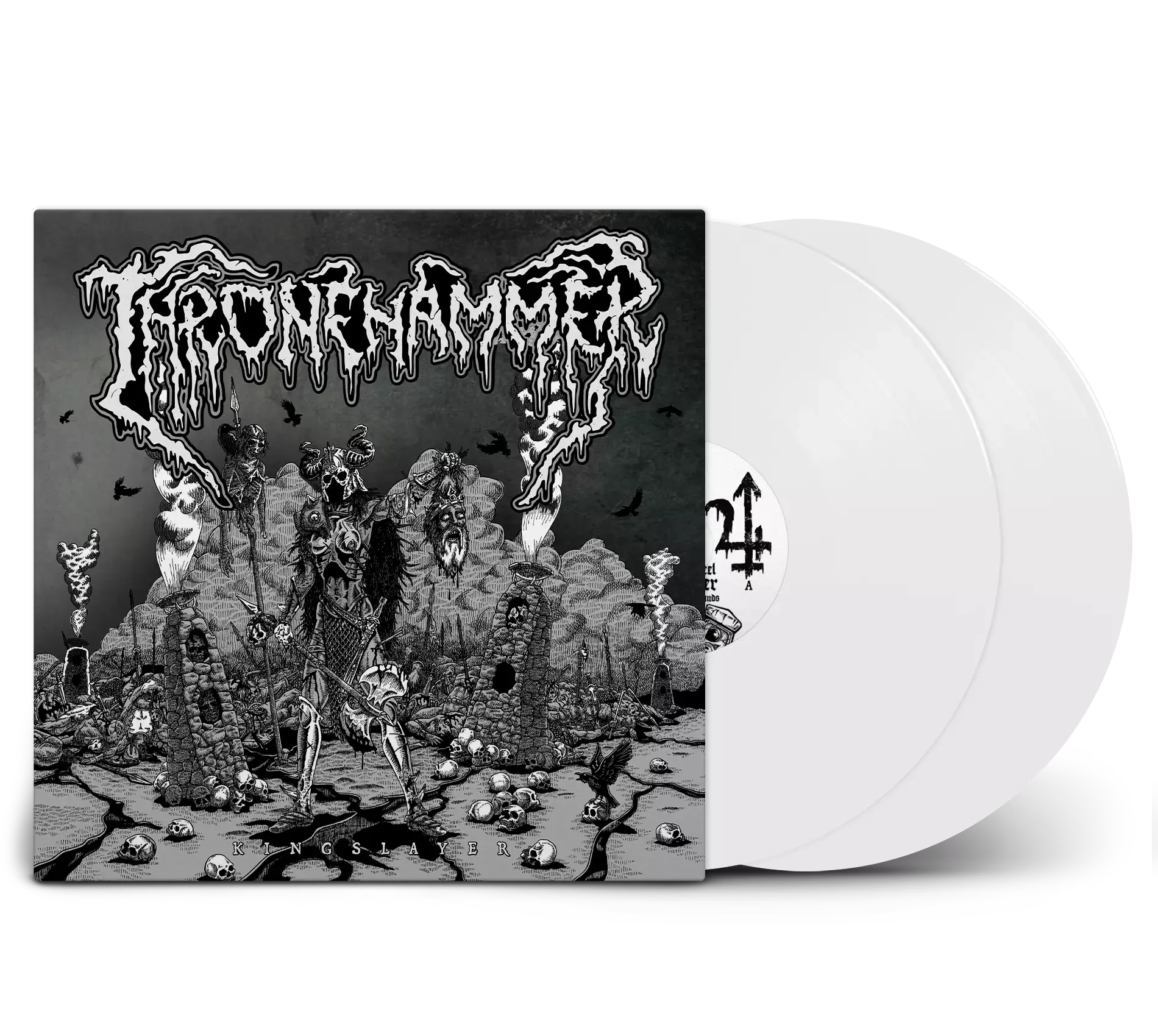 THRONEHAMMER - Kingslayer · WHITE 2LP THRONEHAMMER - Kingslayer · WHITE 2LP (Doom Metal/Epic Metal/Death Metal Vinyl)