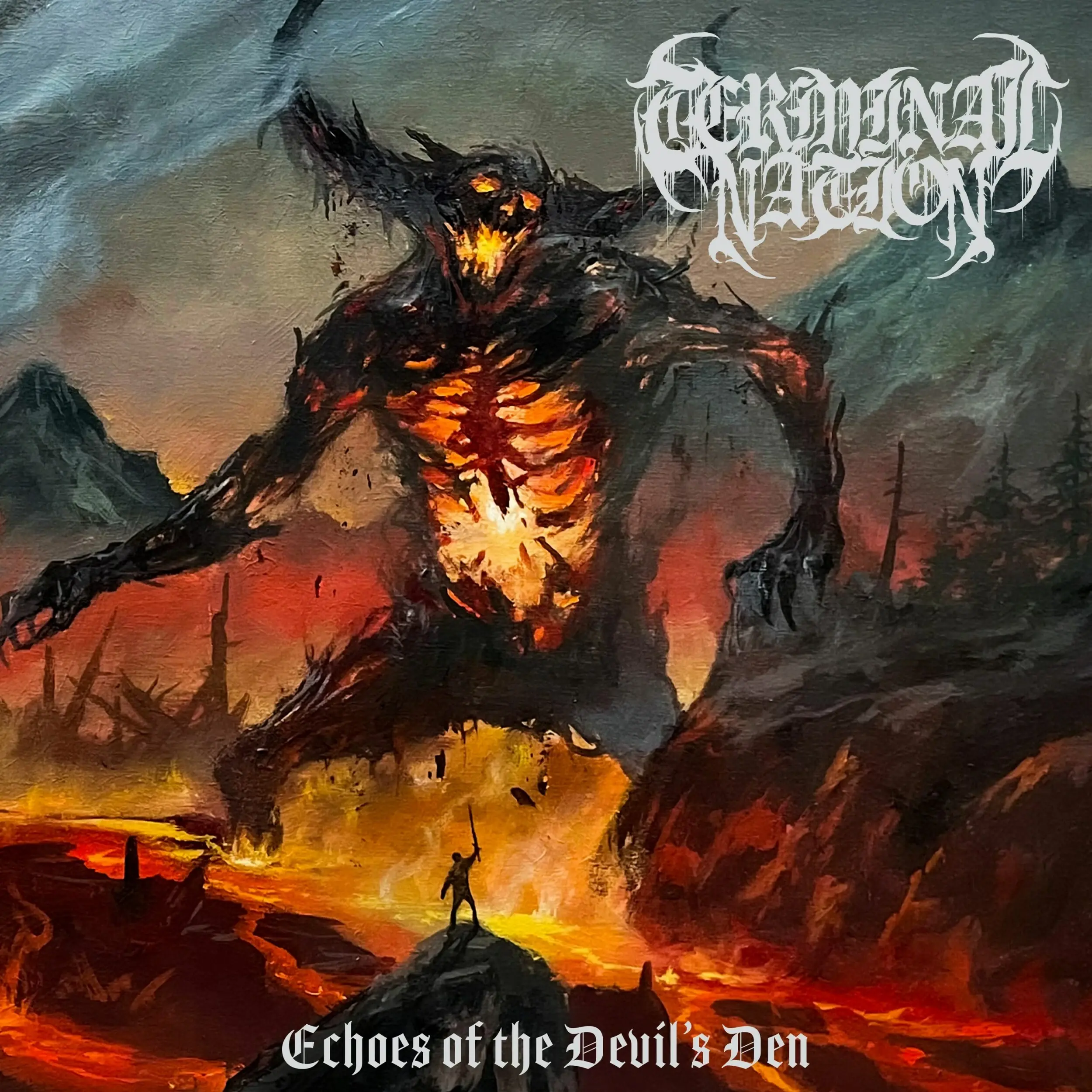 TERMINAL NATION - Echoes Of The Devil’s Den · CD (Death Metal CDs)