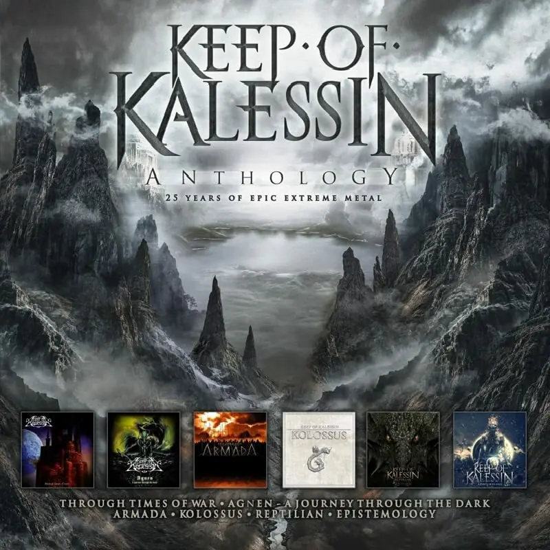 KEEP OF KALESSIN - Anthology - 25 Years Of Epic Extreme Metal · 6CD BOX SET (Black Metal CDs)