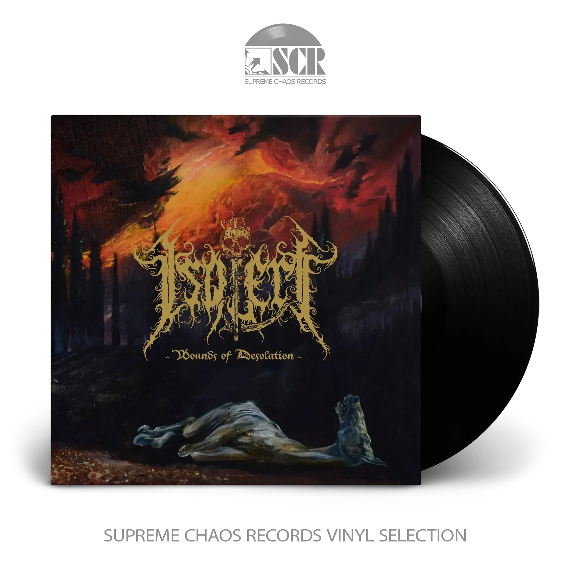 ISOLERT · Wounds Of Desolation | BLACK LP ISOLERT · Wounds Of Desolation | BLACK LP (Black Metal Vinyl)