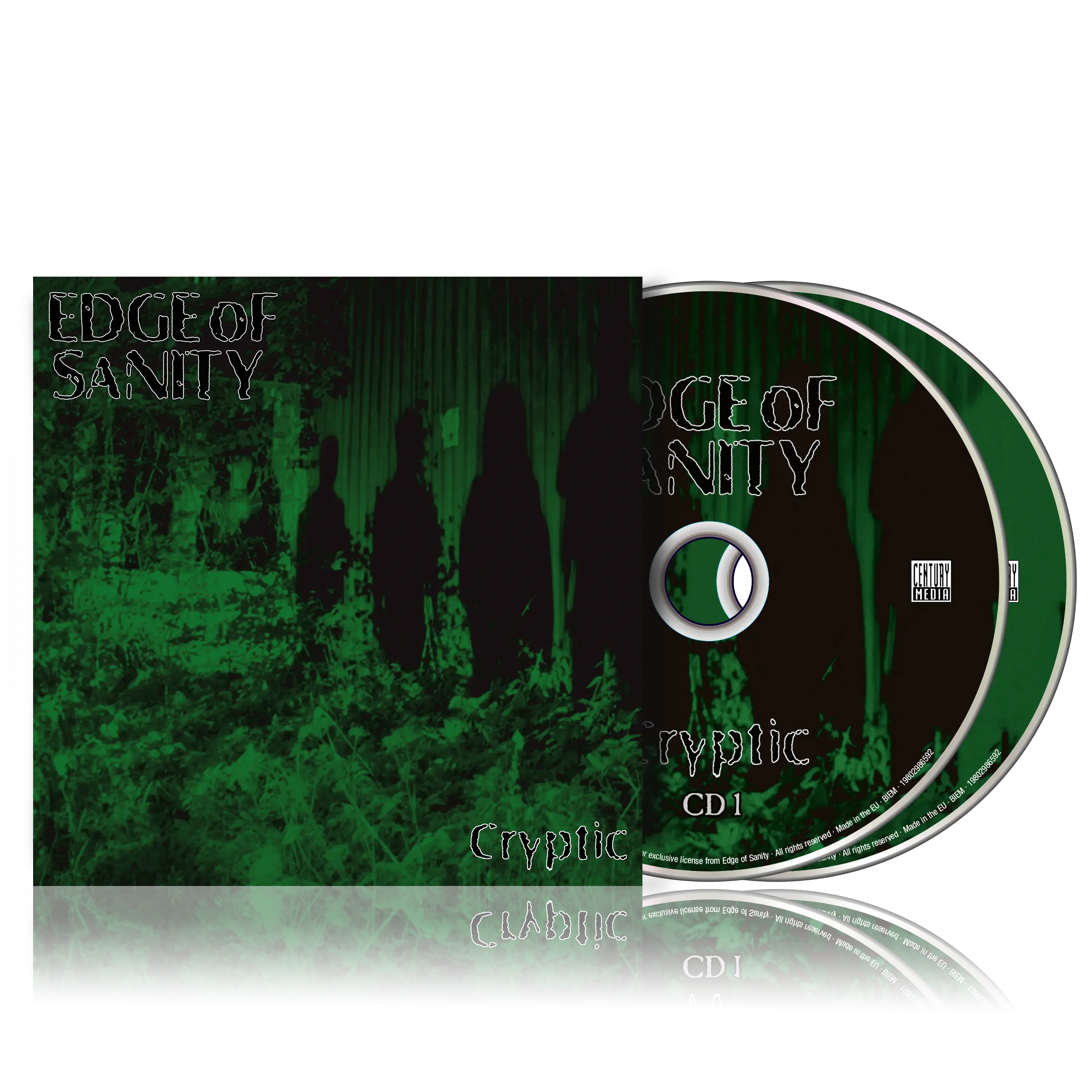 EDGE OF SANITY · Cryptic (Re-issue) | O-CARD 2CD (Melodic Death Metal CDs) · Bild 2