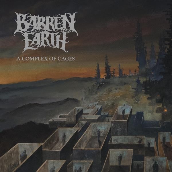 BARREN EARTH · A Complex Of Cages | BLACK+CD DLP (Progressive Metal Vinyl)