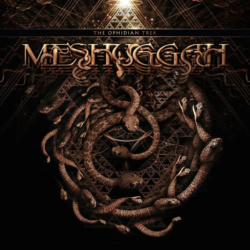 MESHUGGAH · The ophidian trek | GOLD DLP (Progressive Metal Vinyl) · Bild 1