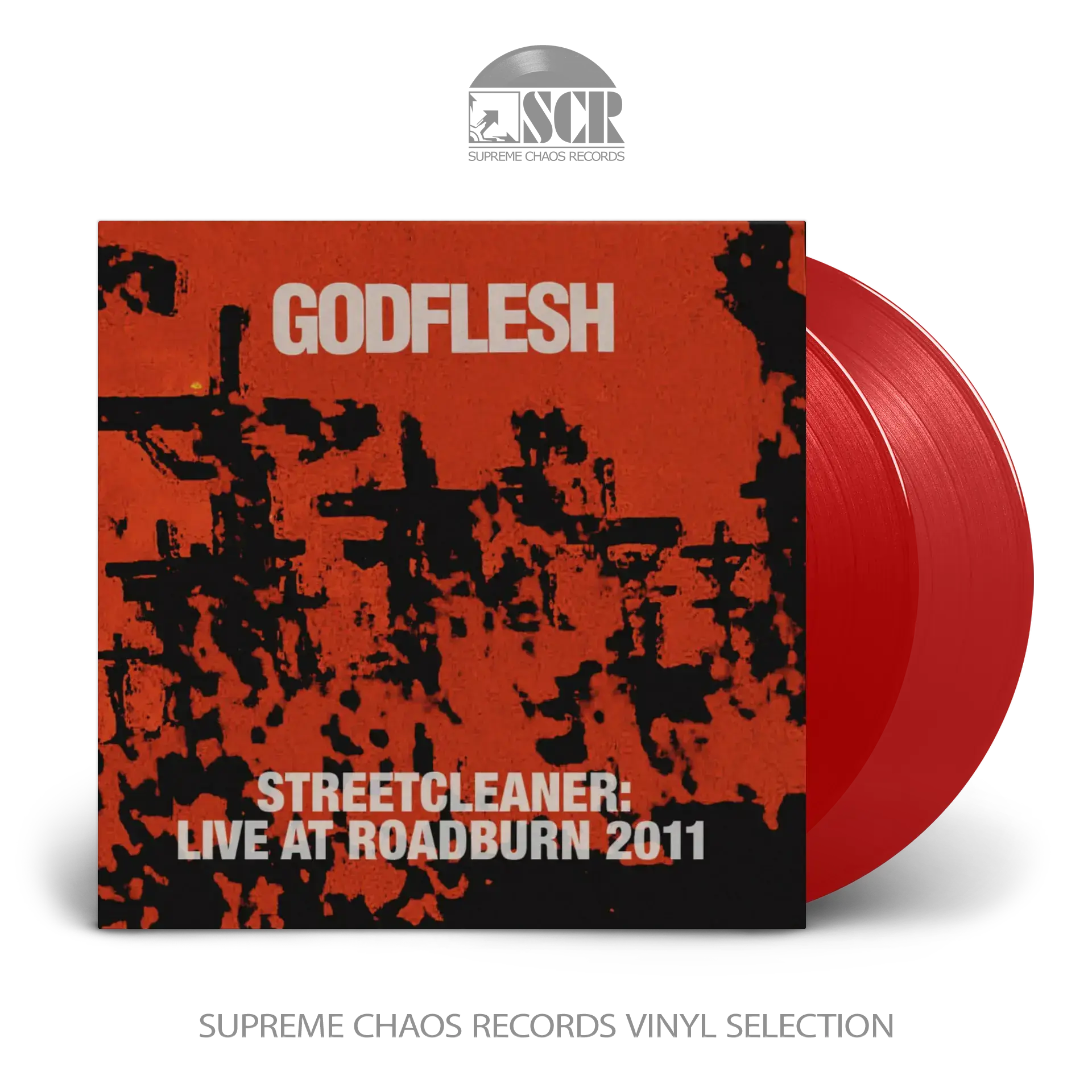 GODFLESH · Streetcleaner - Live At Roadburn 2011 | RED 2LP GODFLESH · Streetcleaner - Live At Roadburn 2011 | RED 2LP (Sludge Vinyl)