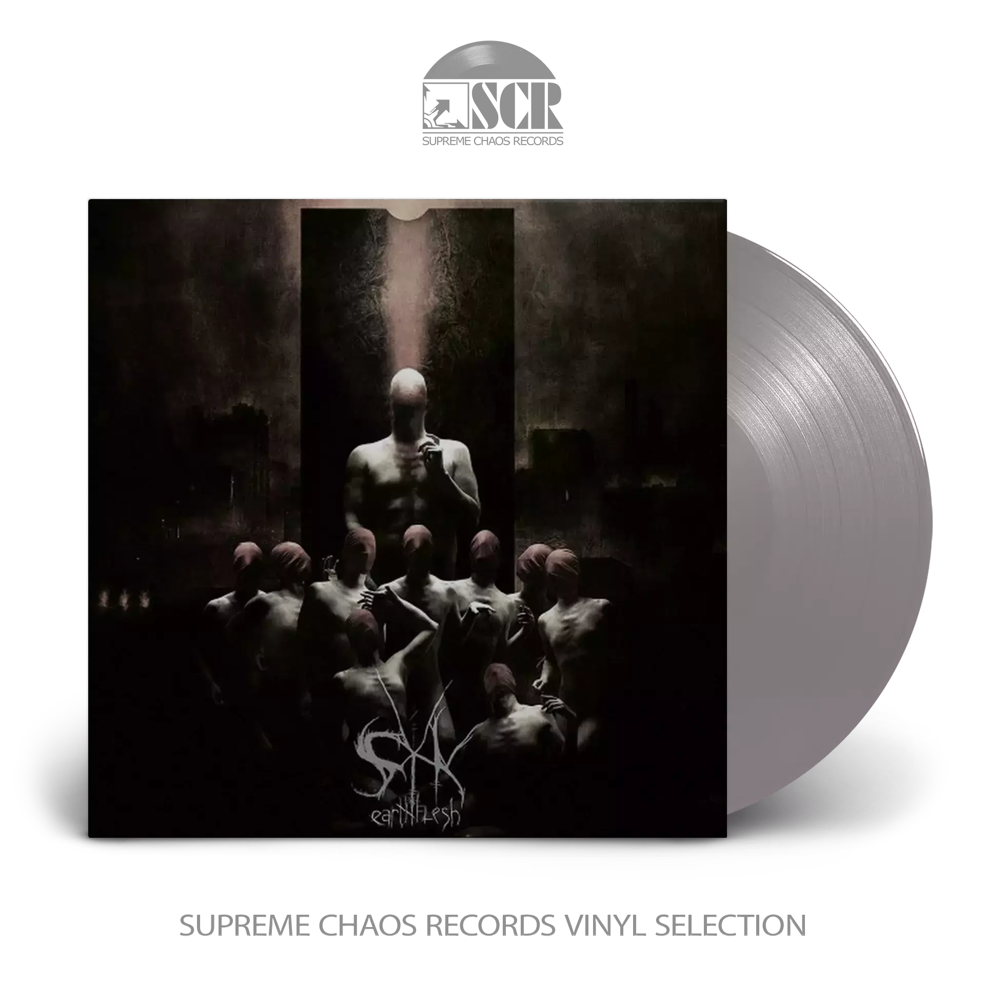 SYK · Earthflesh | SILVER LP (Avant Garde Extreme Progressive Metal Vinyl)