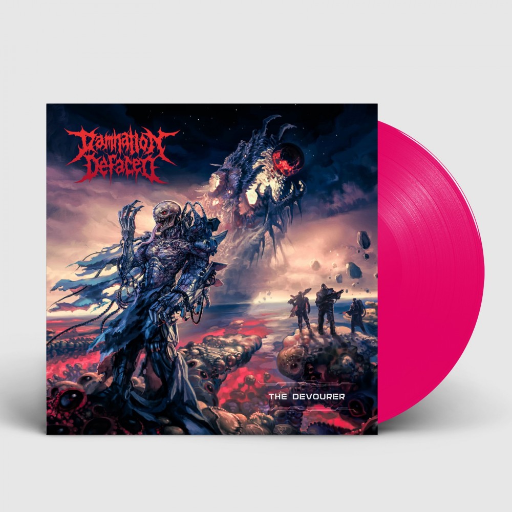 DAMNATION DEFACED - The Devourer · PINK LP (Death Metal Vinyl)