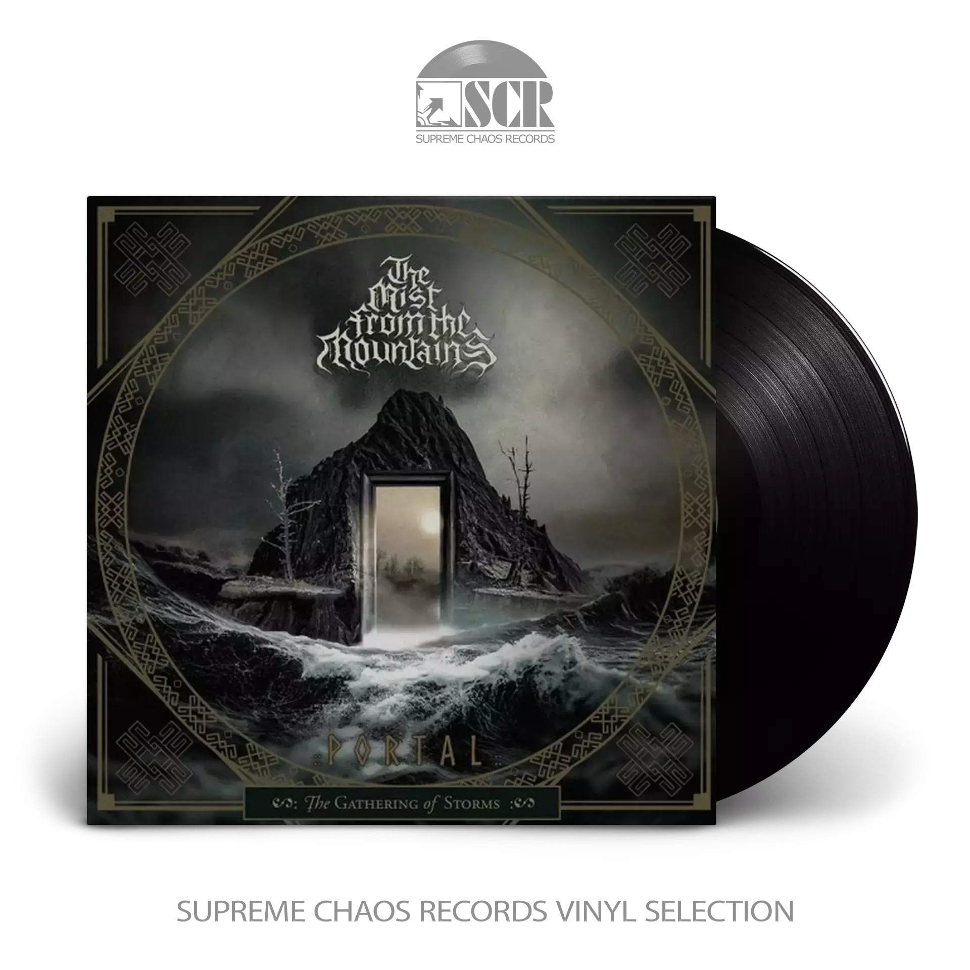 THE MIST FROM THE MOUNTAINS · Portal - The Gathering of Storms | BLACK LP (Black Metal Vinyl)