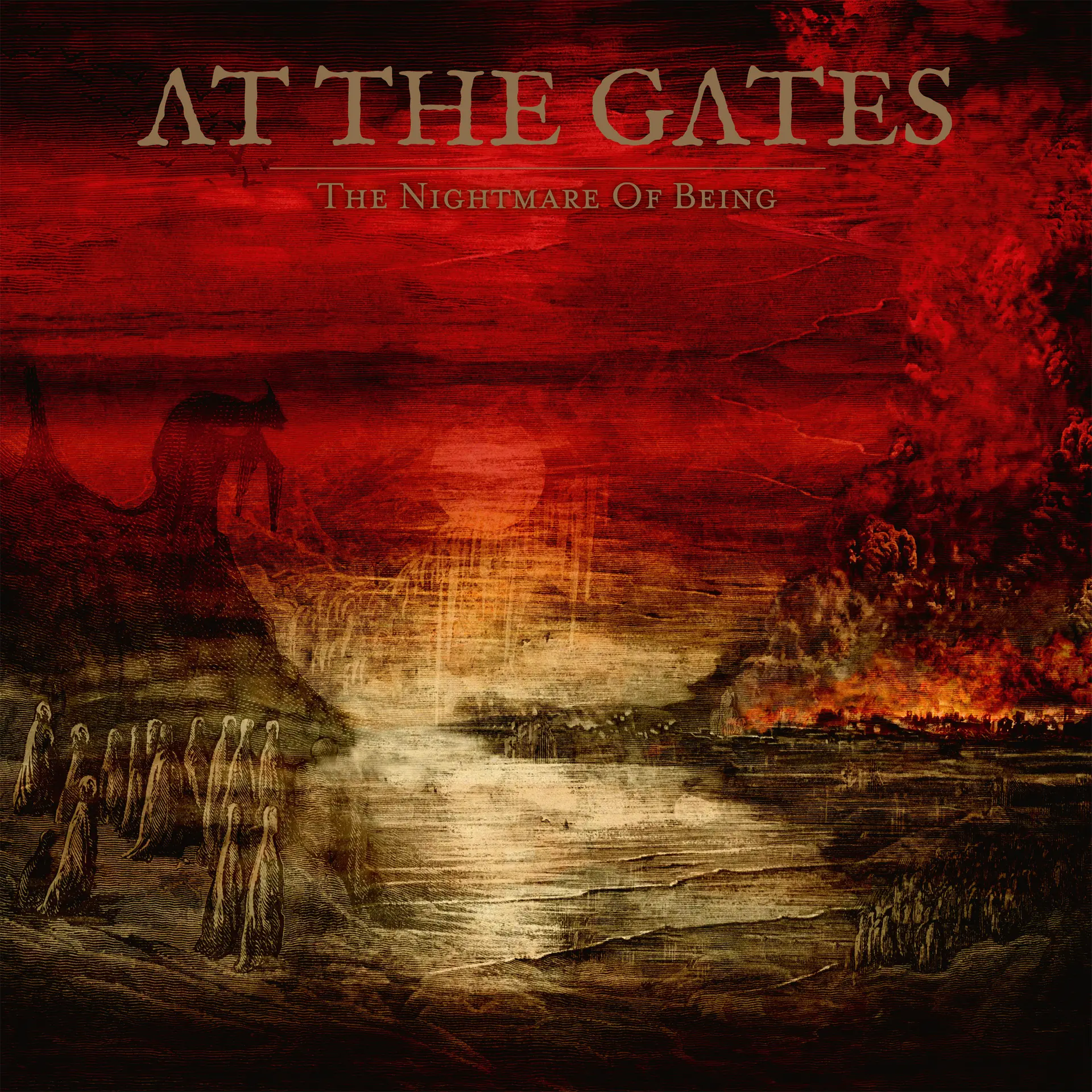 AT THE GATES · The Nightmare Of Being | GOLD LP · Bild 1 AT THE GATES · The Nightmare Of Being | GOLD LP (Death Metal Vinyl) · Bild 1