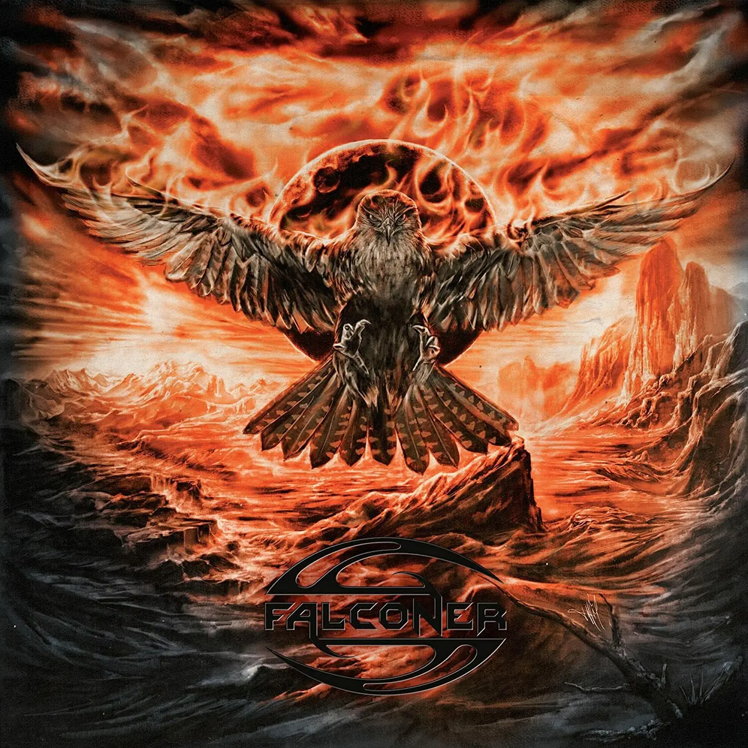 FALCONER - Black Moon Rising · DIGIPAK CD (Heavy Metal CDs)