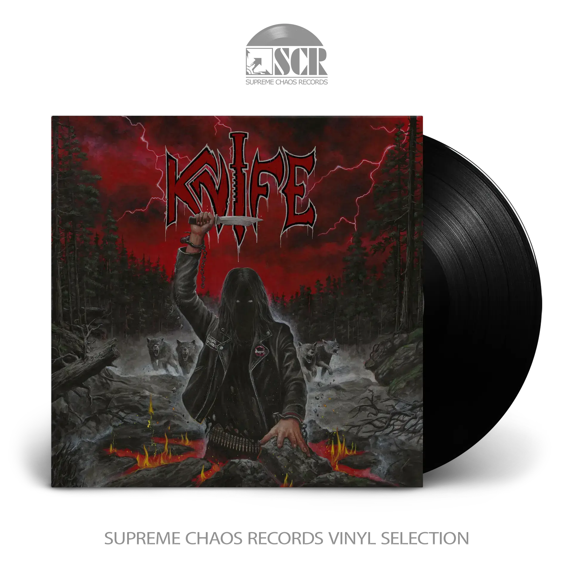 KNIFE - Knife · BLACK LP KNIFE - Knife · BLACK LP (Thrash Metal/Punk Vinyl)