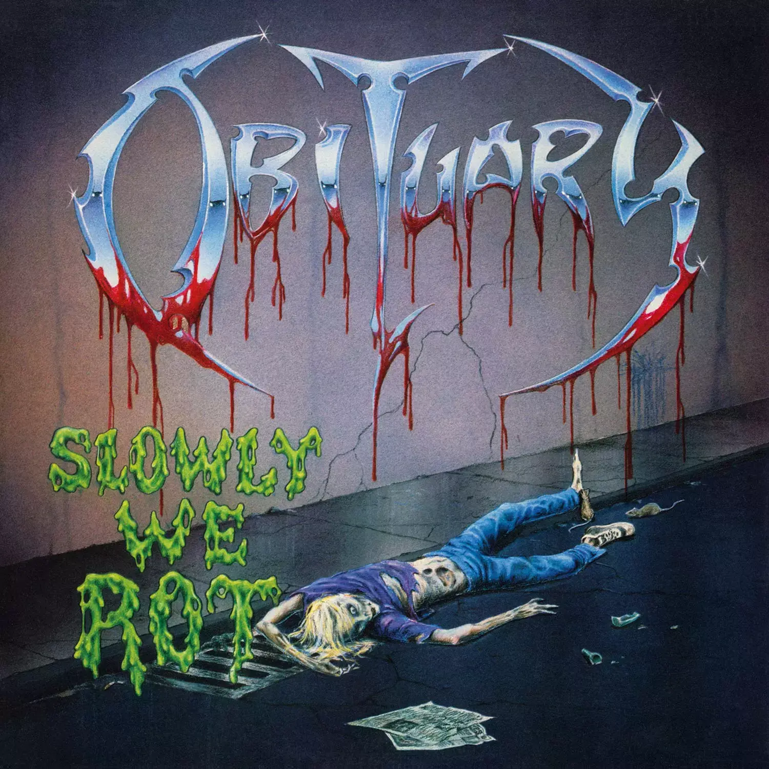 OBITUARY - Slowly We Rot · BLACK LP · Bild 1 OBITUARY - Slowly We Rot · BLACK LP (Death Metal Vinyl) · Bild 1