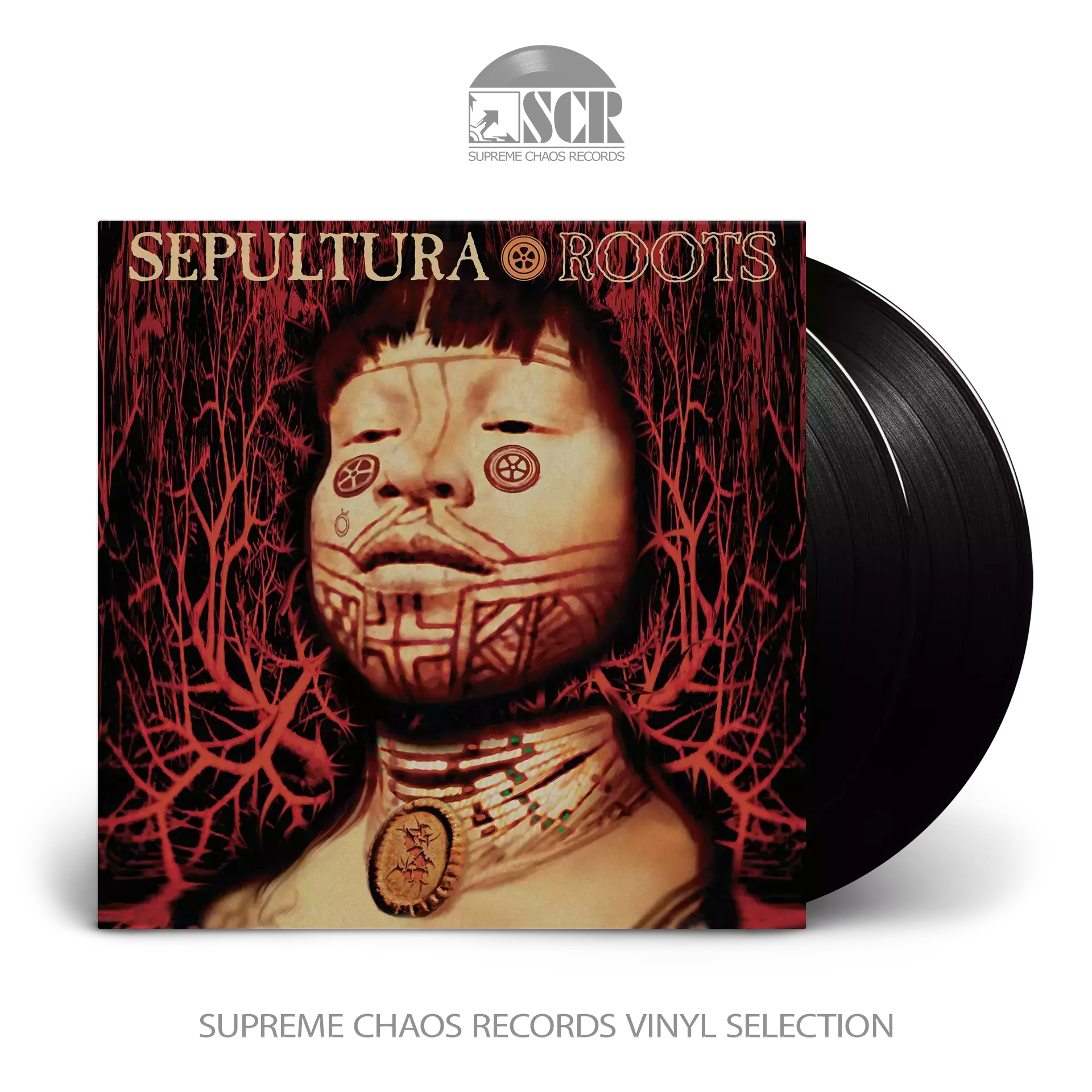 SEPULTURA - Roots · BLACK 2LP SEPULTURA - Roots · BLACK 2LP (Thrash Metal Vinyl)