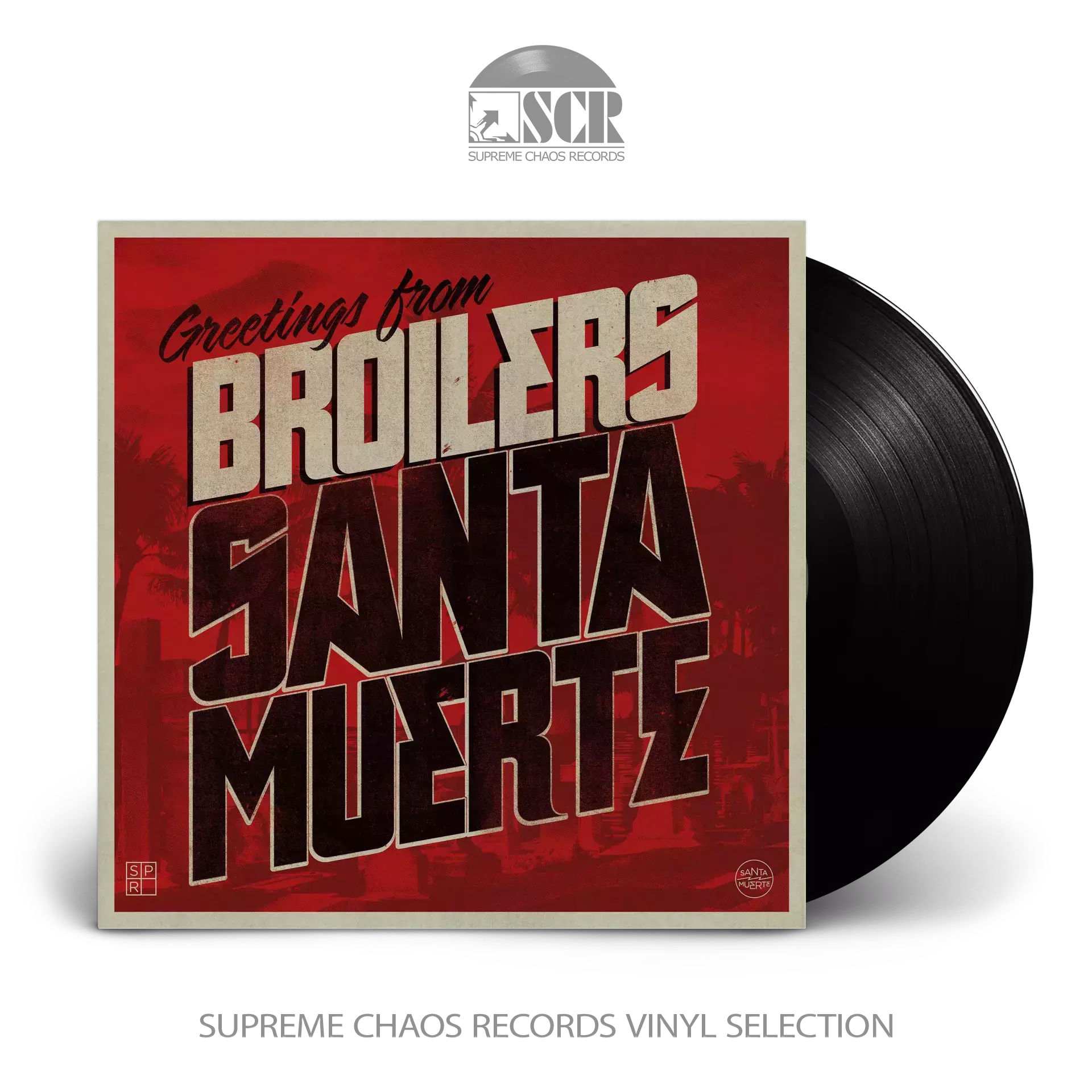 BROILERS · Santa Muerte | BLACK LP BROILERS · Santa Muerte | BLACK LP (Punk Rock Vinyl)