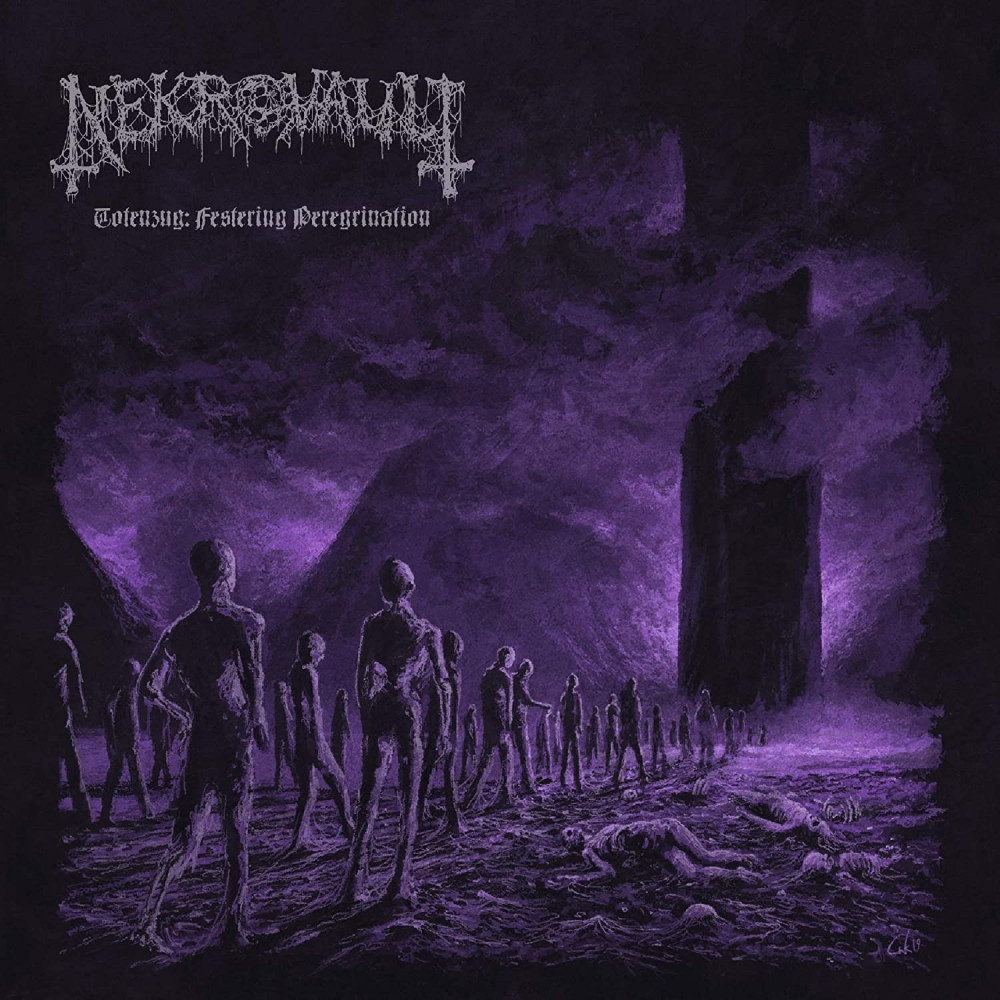 NEKROVAULT - Totenzug: Festering Peregrination · PURPLE LP (Death Metal Vinyl) · Bild 1