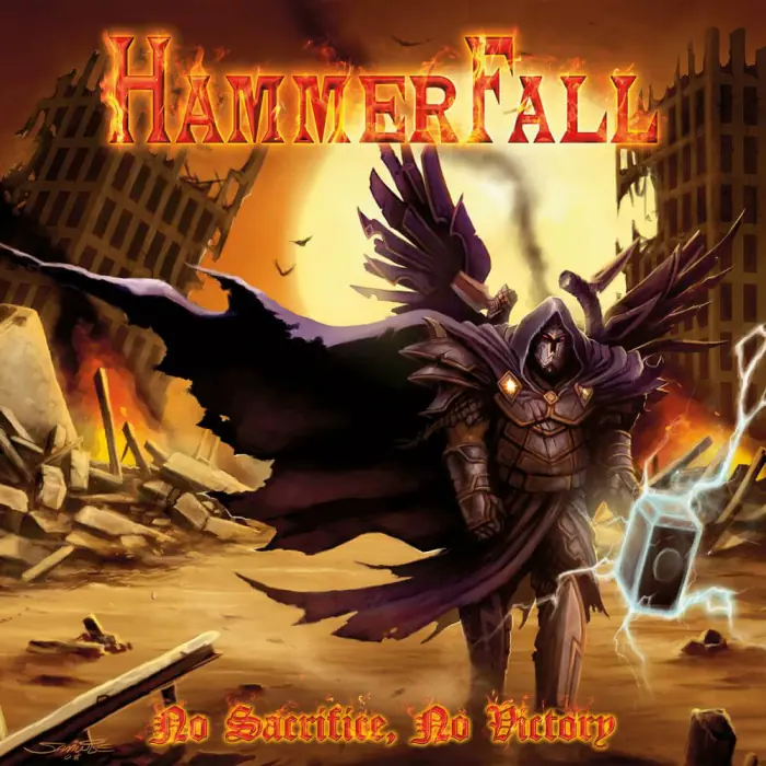 HAMMERFALL - No Sacrifice, No Victory · ORANGE 2LP (Heavy Metal Vinyl) · Bild 1