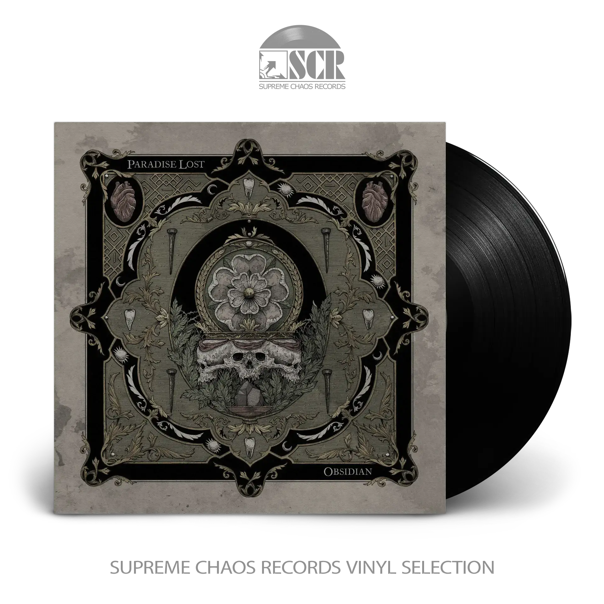 PARADISE LOST · Obsidian | BLACK LP (Gothic Metal Vinyl)