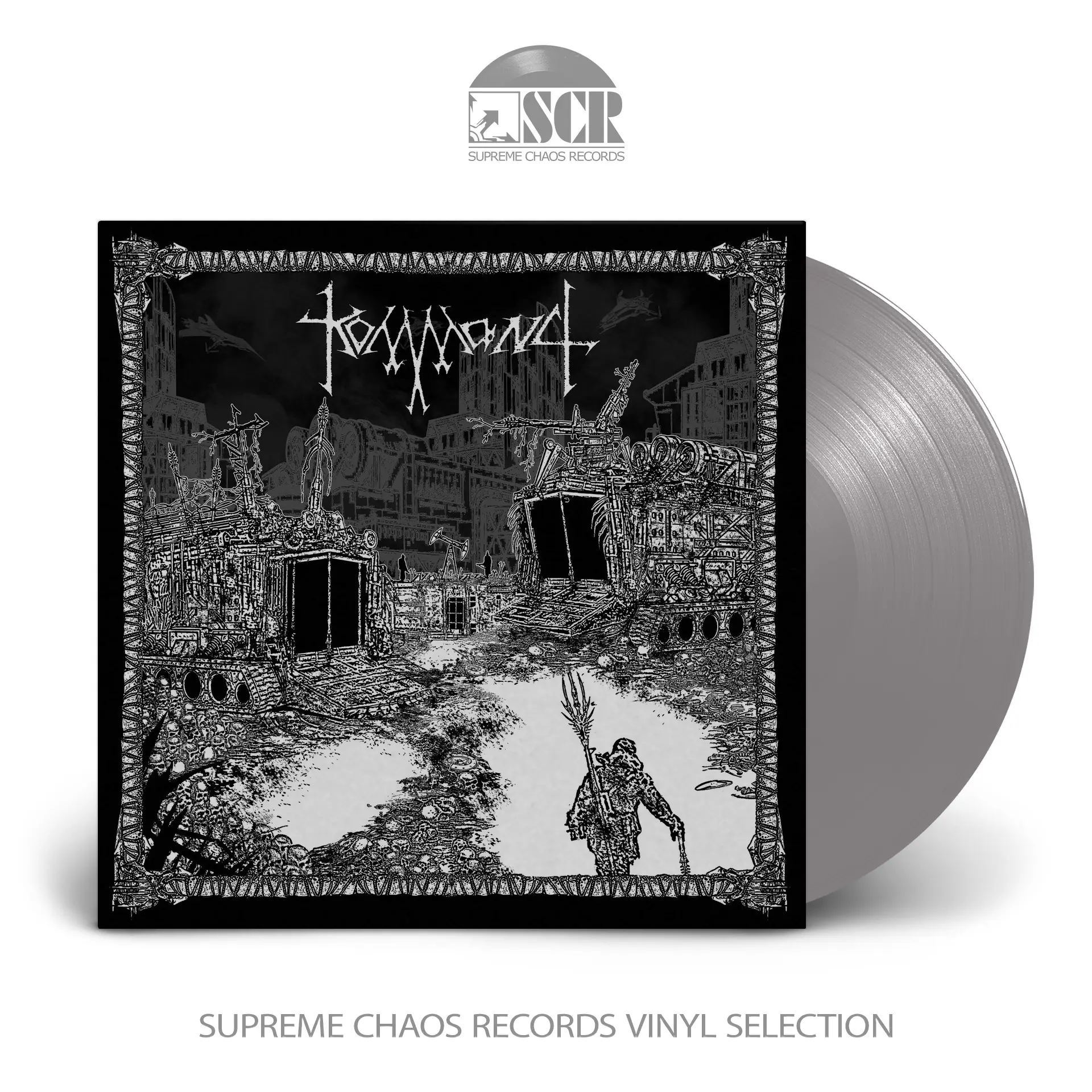 KOMMAND · Death Age (Silver Vinyl) | SILVER LP KOMMAND · Death Age (Silver Vinyl) | SILVER LP (Death Metal Vinyl)