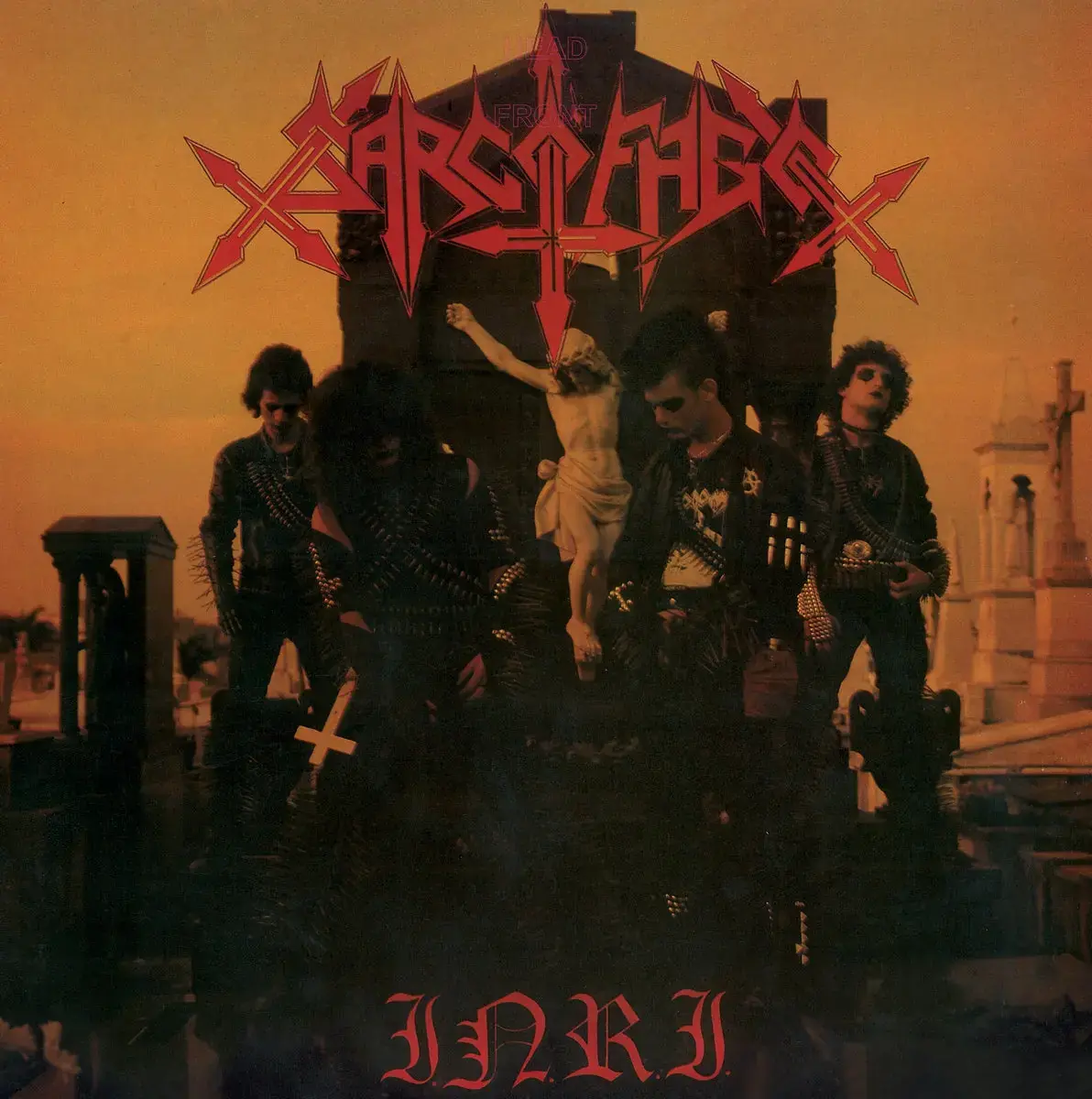 SARCOFAGO · Inri | ORANGE TAPE (Thrash Metal Tapes)