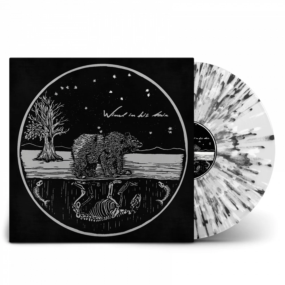 WIND IN HIS HAIR · Future Primitives | SPLATTER LP (Black Metal/Sludge Vinyl)