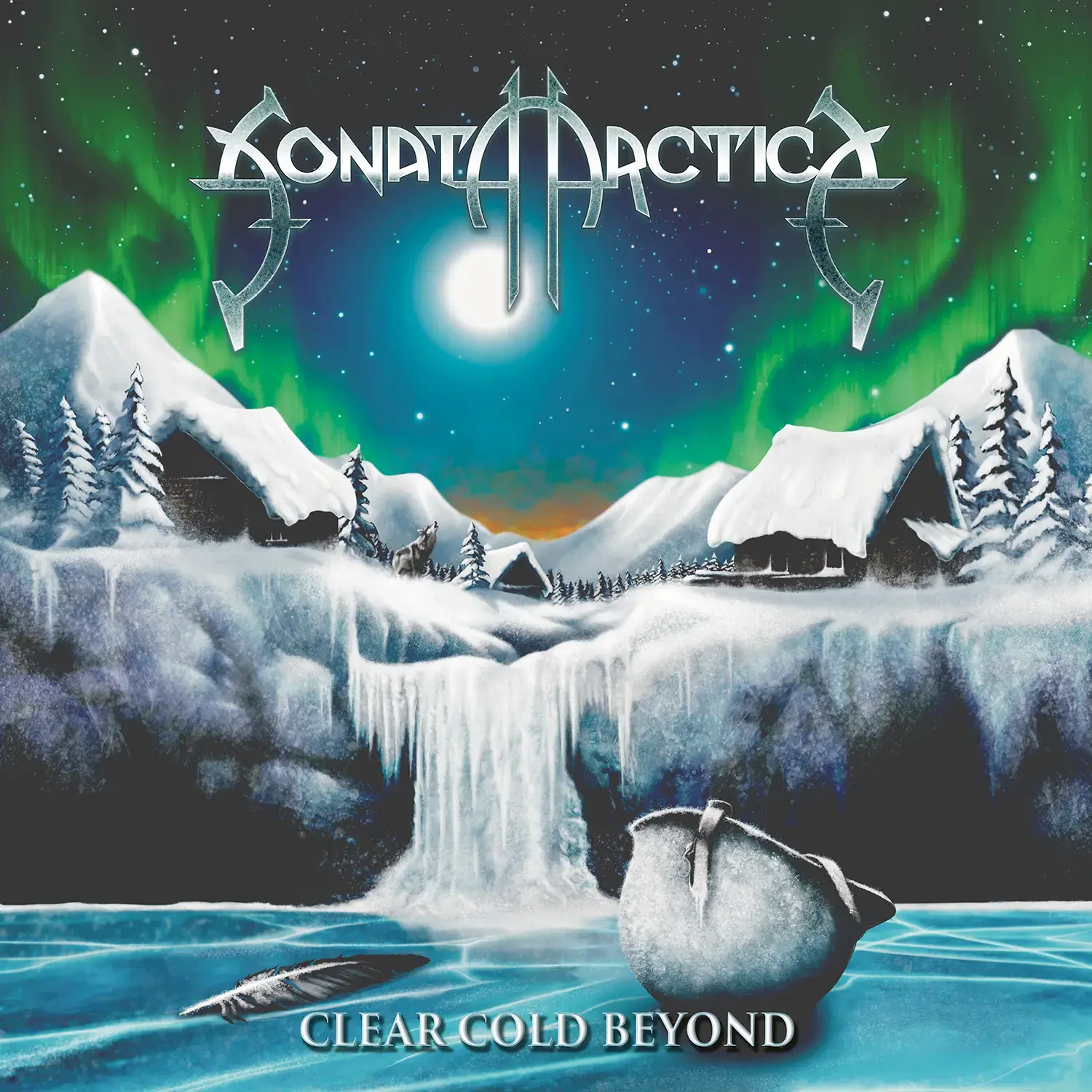 SONATA ARCTICA · Clear Cold Beyond | WHITE/BLACK MARBLED 2LP (Power Metal Vinyl) · Bild 1