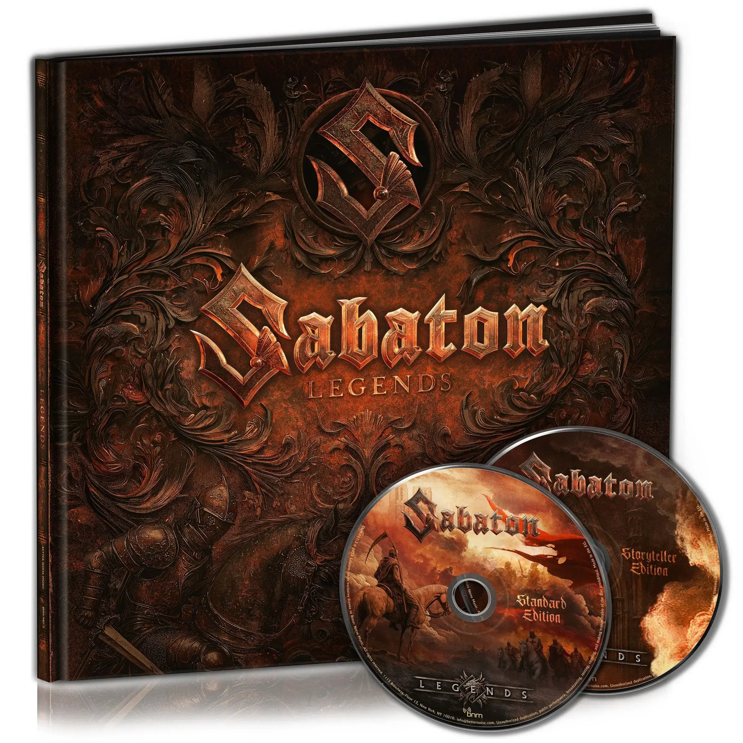 SABATON · Legends (Storyteller Edition) | 2CD ARTBOOK SABATON · Legends (Storyteller Edition) | 2CD ARTBOOK (Power Metal CDs)