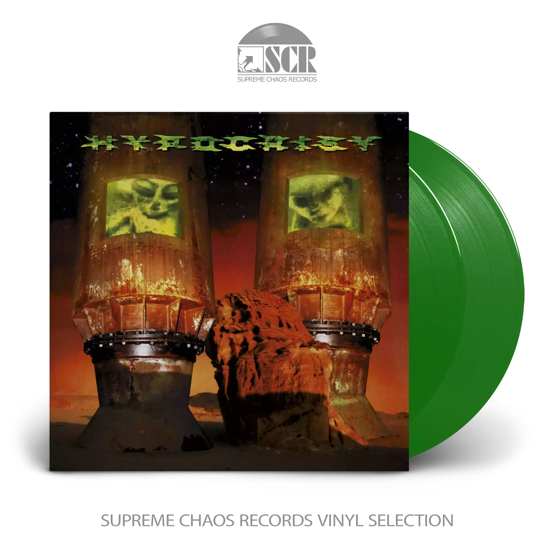 HYPOCRISY - Hypocrisy · TRANSPARENT GREEN DLP (Death Metal Vinyl)