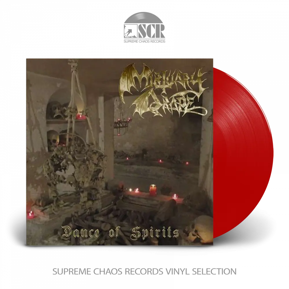 MORTUARY DRAPE / NECROMASS - Dance Of Spirits / Ordo Equilibrium Nox · RED LP (Black Metal/Death Metal Vinyl)