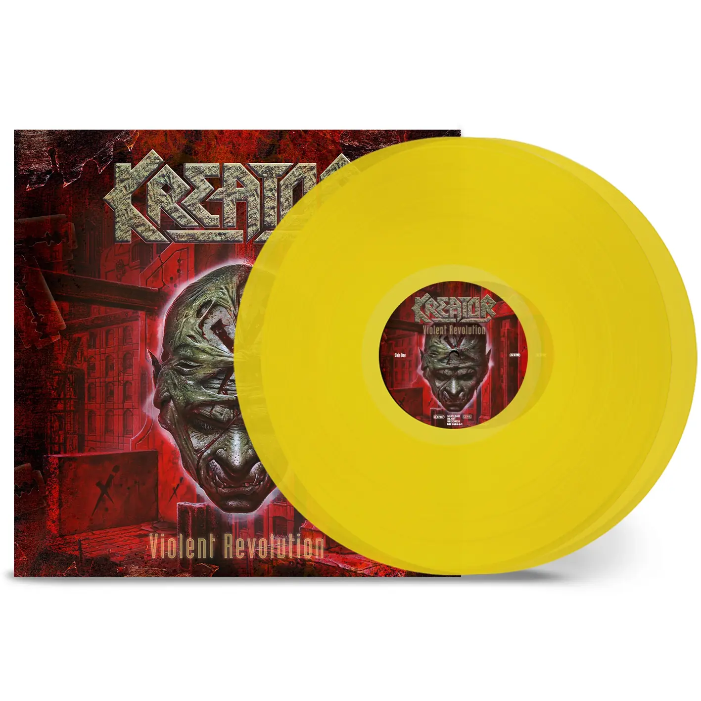 KREATOR - Violent Revolution · TRANSPARENT YELLOW 2P KREATOR - Violent Revolution · TRANSPARENT YELLOW 2P (Thrash Metal Vinyl)
