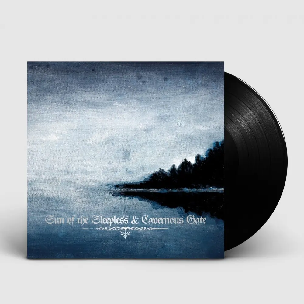 SUN OF THE SLEEPLESS / CAVERNOUS GATE · Split | BLACK LP (Black Metal Vinyl)