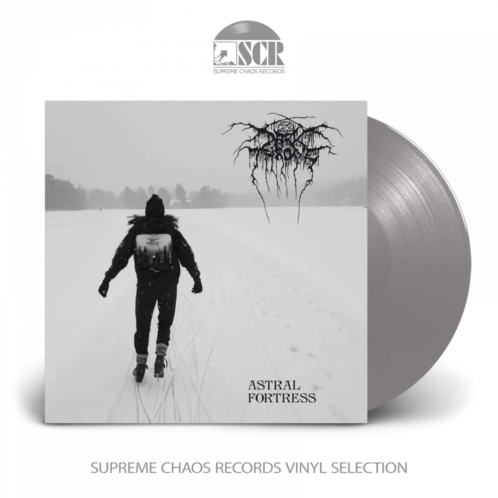DARKTHRONE · Astral Fortress | SILVER LP DARKTHRONE · Astral Fortress | SILVER LP (Black Metal Vinyl)