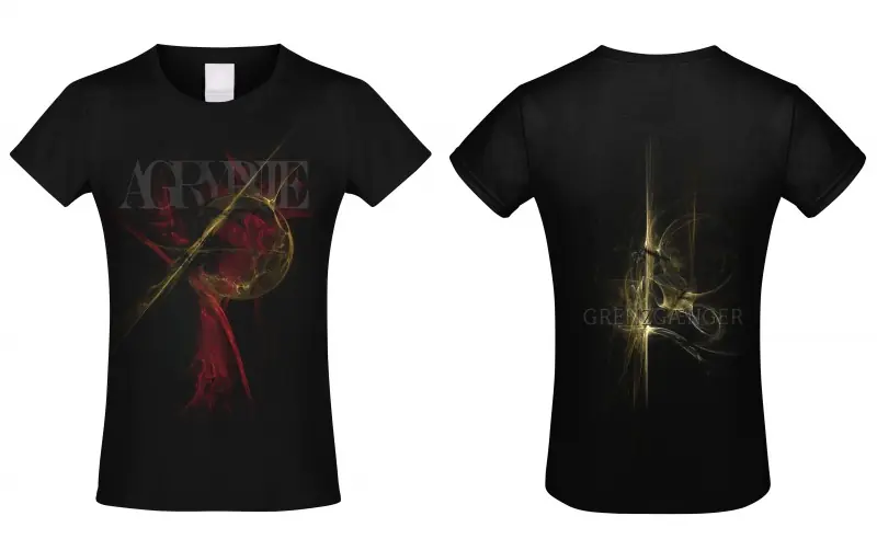 AGRYPNIE - Motiv: Grenzgænger-Album Girlie · GIRL-M AGRYPNIE - Motiv: Grenzgænger-Album Girlie · GIRL-M (Black Metal Clothes)