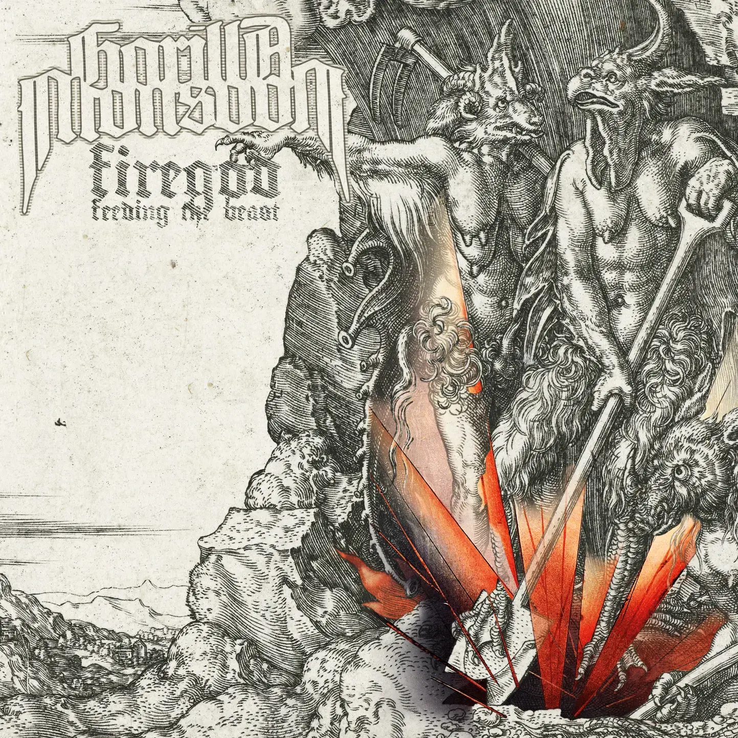 GORILLA MONSOON - Firegod - Feeding The Beast · CD GORILLA MONSOON - Firegod - Feeding The Beast · CD (Stoner Rock/Doom Metal/Heavy Metal CDs)