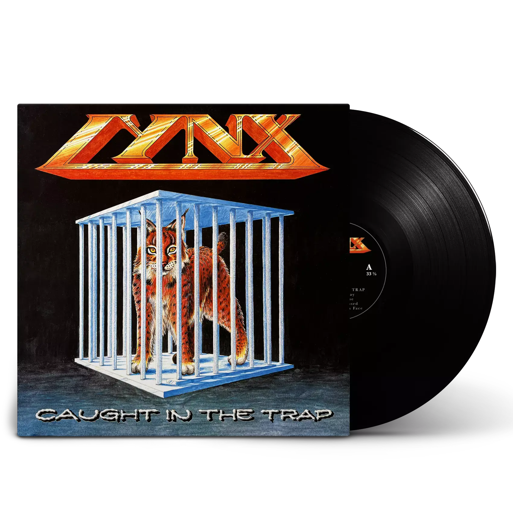 LYNX - Caught in the trap · NIGHT BLACK LP LYNX - Caught in the trap · NIGHT BLACK LP (Heavy Metal Vinyl)