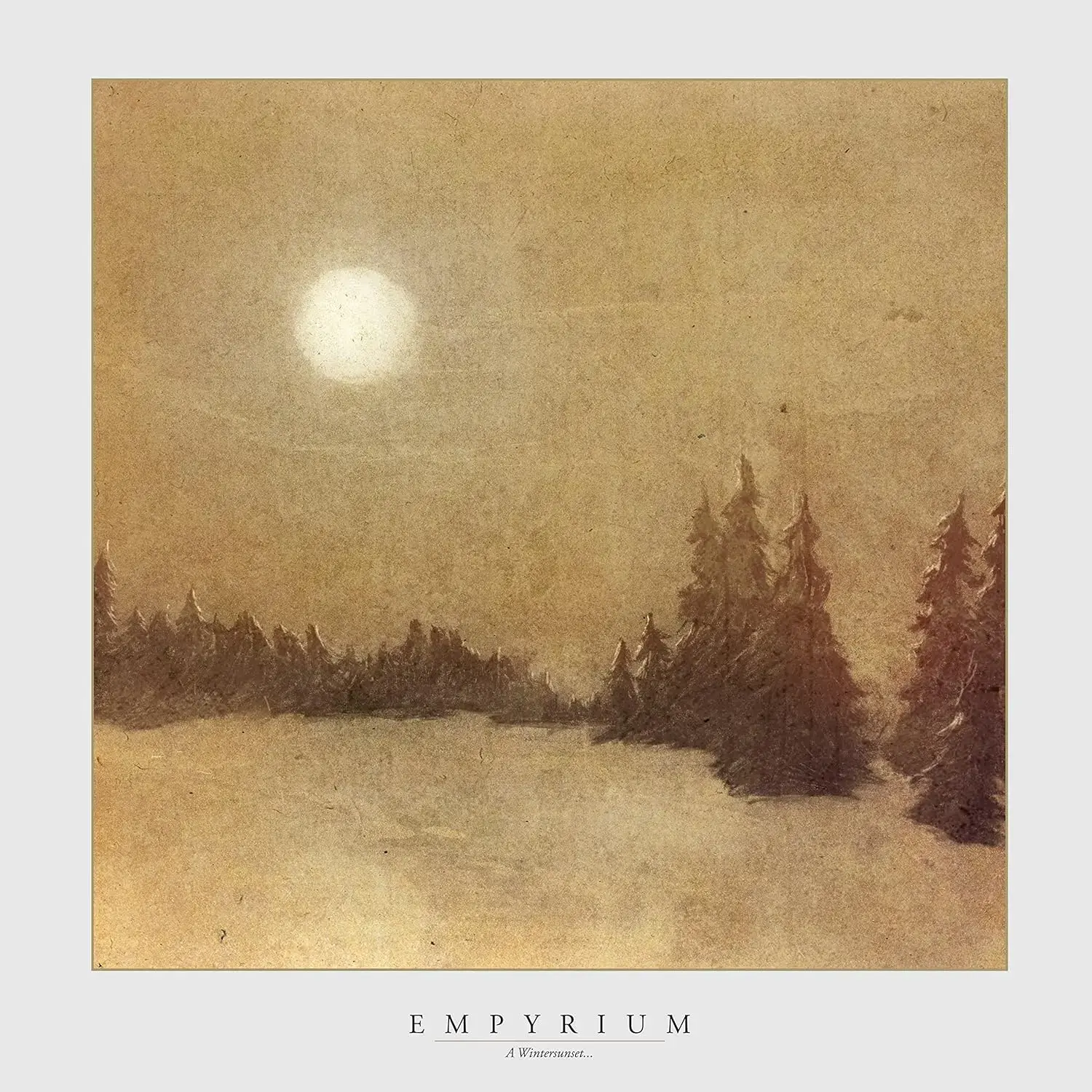 EMPYRIUM - A Wintersunset... · YELLOW LP (Dark Metal Vinyl) · Bild 1