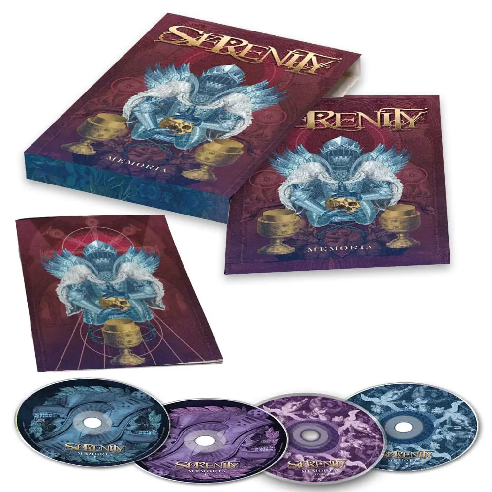 SERENITY · Memoria Live | 2-CD/BLU-RAY/DVD BOXCD (Heavy Metal CDs)