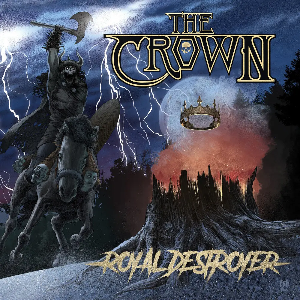 THE CROWN - Royal Destroyer · BLACK LP · Bild 1 THE CROWN - Royal Destroyer · BLACK LP (Death Metal Vinyl) · Bild 1