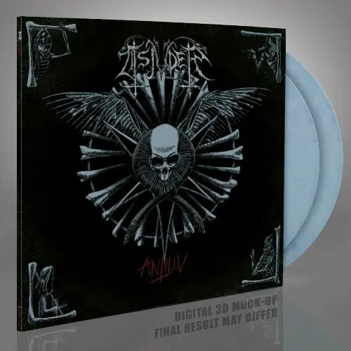 TSJUDER - Antiliv · WHITE/PURPLE/BLUE MARBLED DLP TSJUDER - Antiliv · WHITE/PURPLE/BLUE MARBLED DLP (Black Metal Vinyl)
