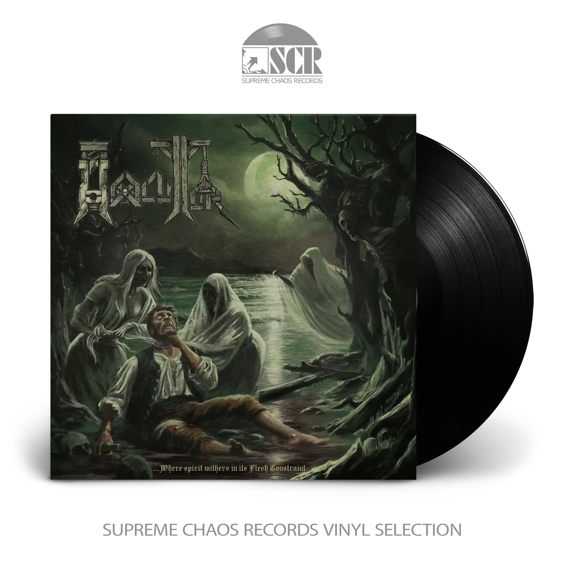 HEXECUTOR - ... Where Spirit Withers In Its Flesh Constraint · BLACK LP (Thrash Metal/Black Metal Vinyl)