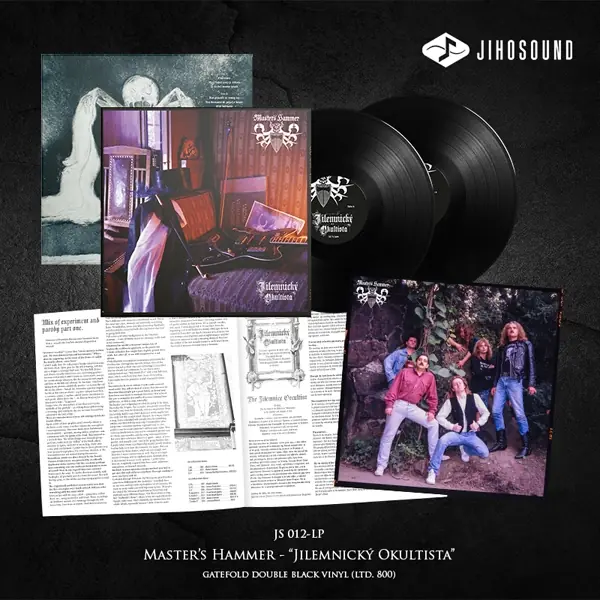 MASTER'S HAMMER · Jilemnický Okultista | BLACK DLP (Black Metal Vinyl)