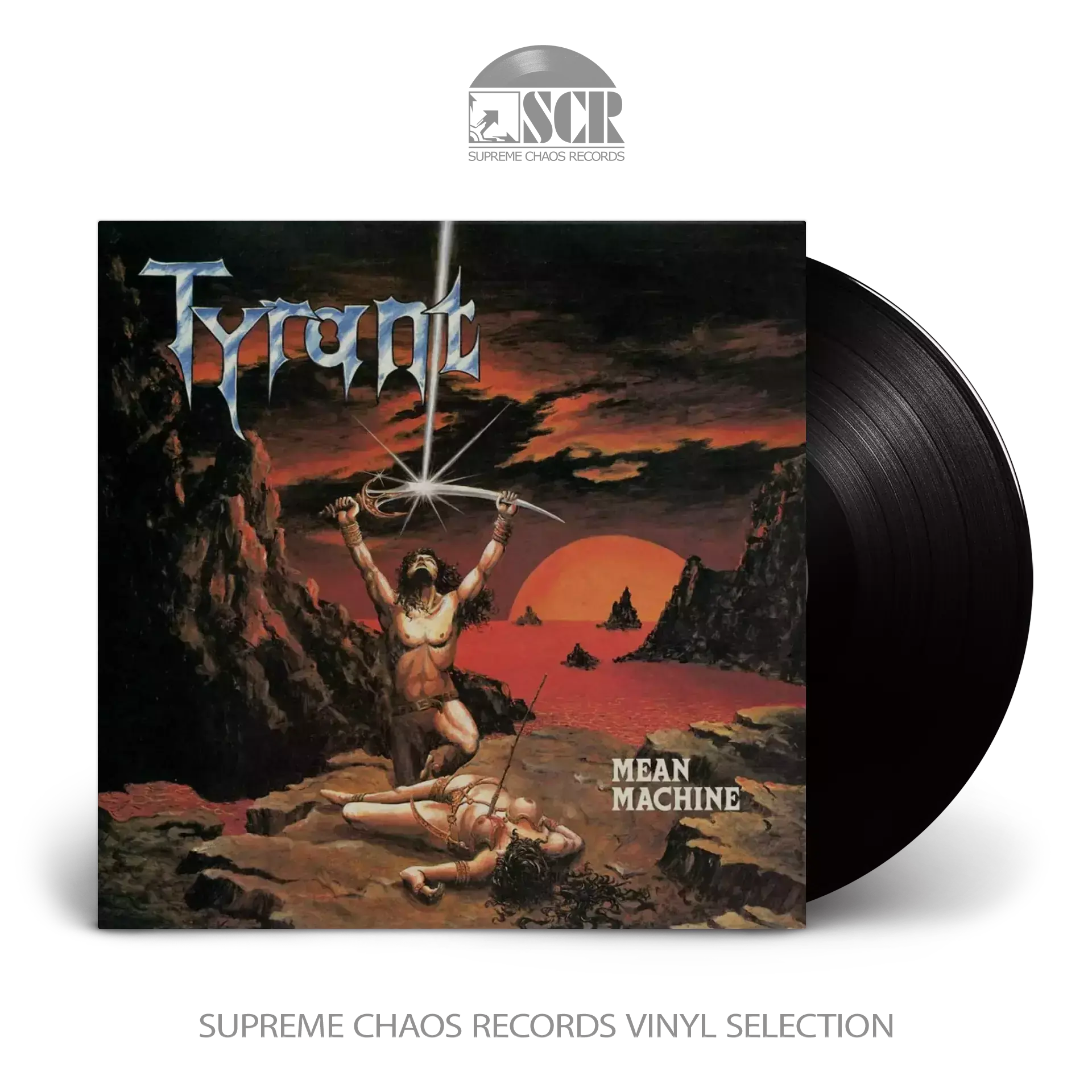 TYRANT · Mean Machine | BLACK LP TYRANT · Mean Machine | BLACK LP (Heavy Metal Vinyl)