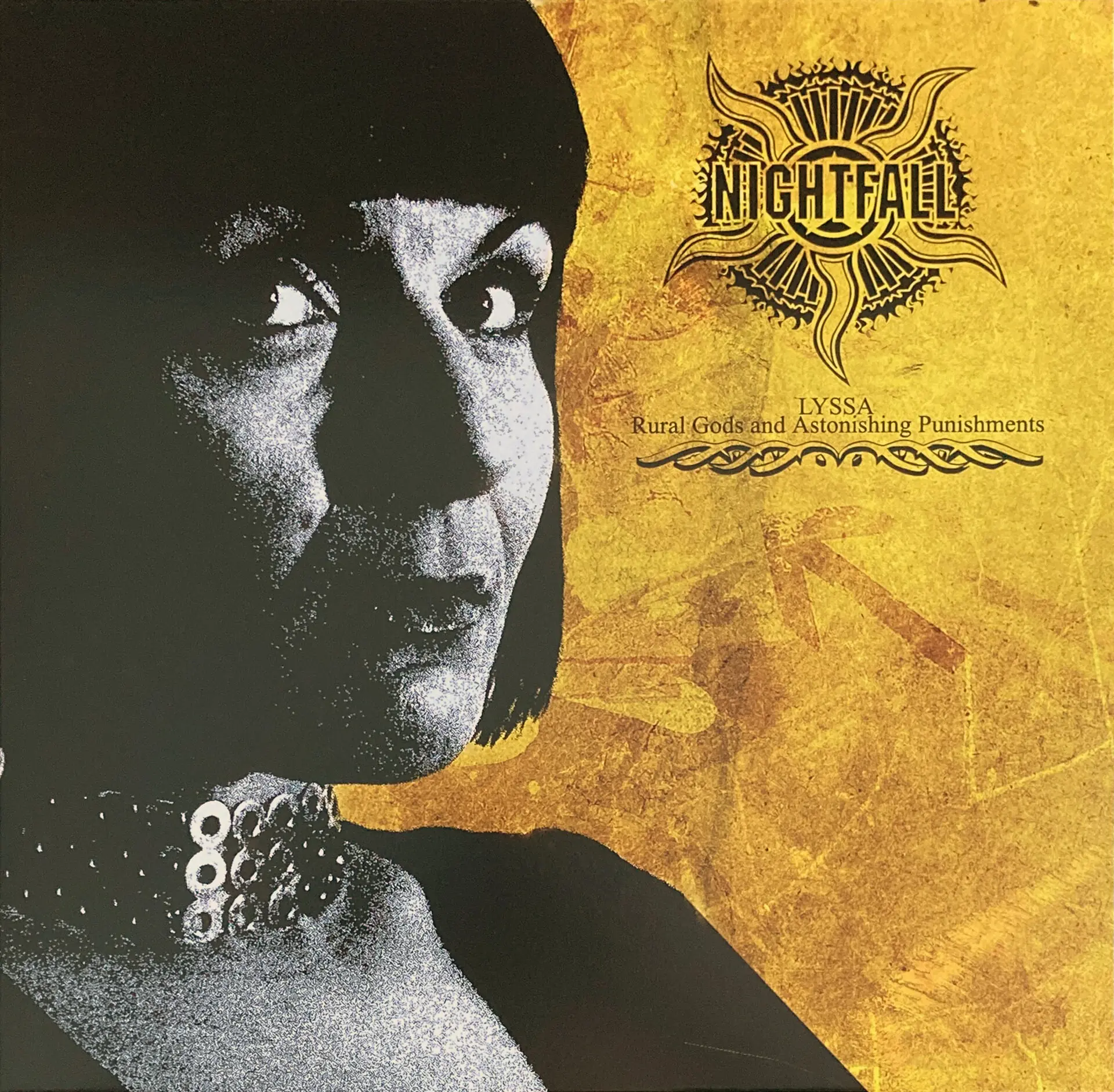 NIGHTFALL - Lyssa (Rural Gods And Astonishing Punishments) · BLACK LP · Bild 1 NIGHTFALL - Lyssa (Rural Gods And Astonishing Punishments) · BLACK LP (Heavy Metal Vinyl) · Bild 1