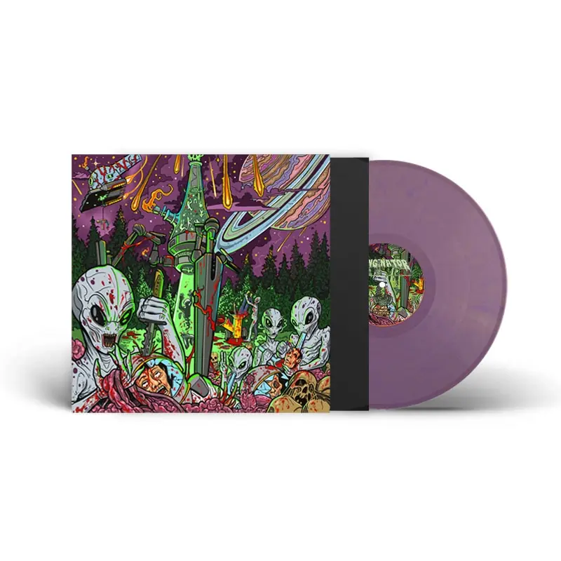 BONGINATOR - The Intergalactic Gorebong Of Deathpot · GOLD/PURPLE LP BONGINATOR - The Intergalactic Gorebong Of Deathpot · GOLD/PURPLE LP (Death Metal Vinyl)
