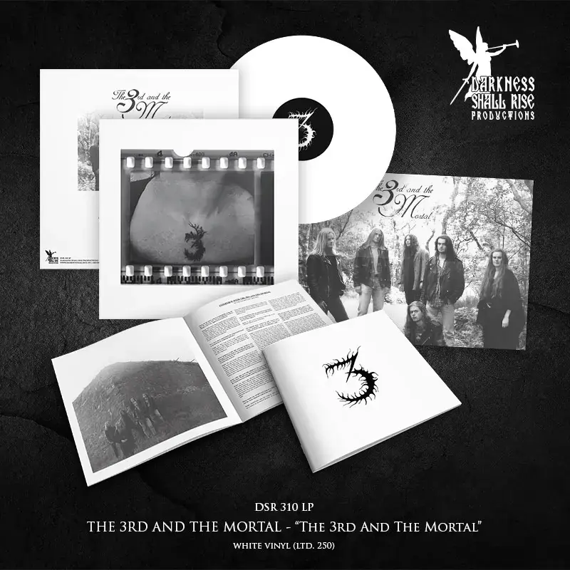 THE 3RD AND THE MORTAL - The 3rd And The Mortal · WHITE LP · Bild 2 THE 3RD AND THE MORTAL - The 3rd And The Mortal · WHITE LP (Black Metal/Doom Metal Vinyl) · Bild 2