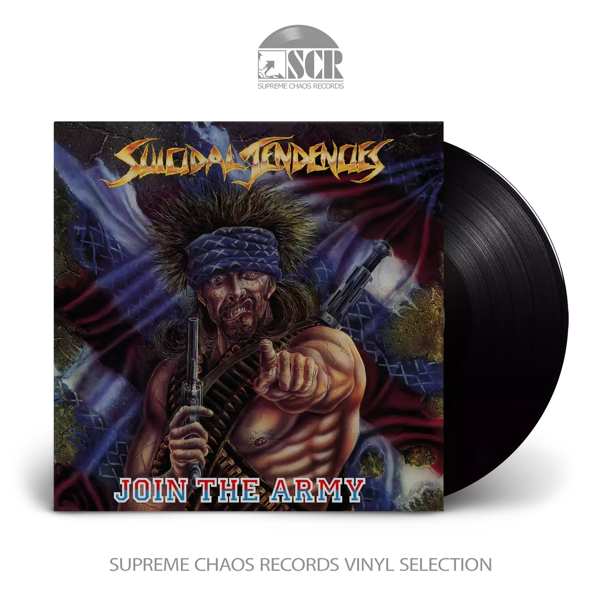 SUICIDAL TENDENCIES - Join The Army · BLACK LP (Hardcore Punk Vinyl)