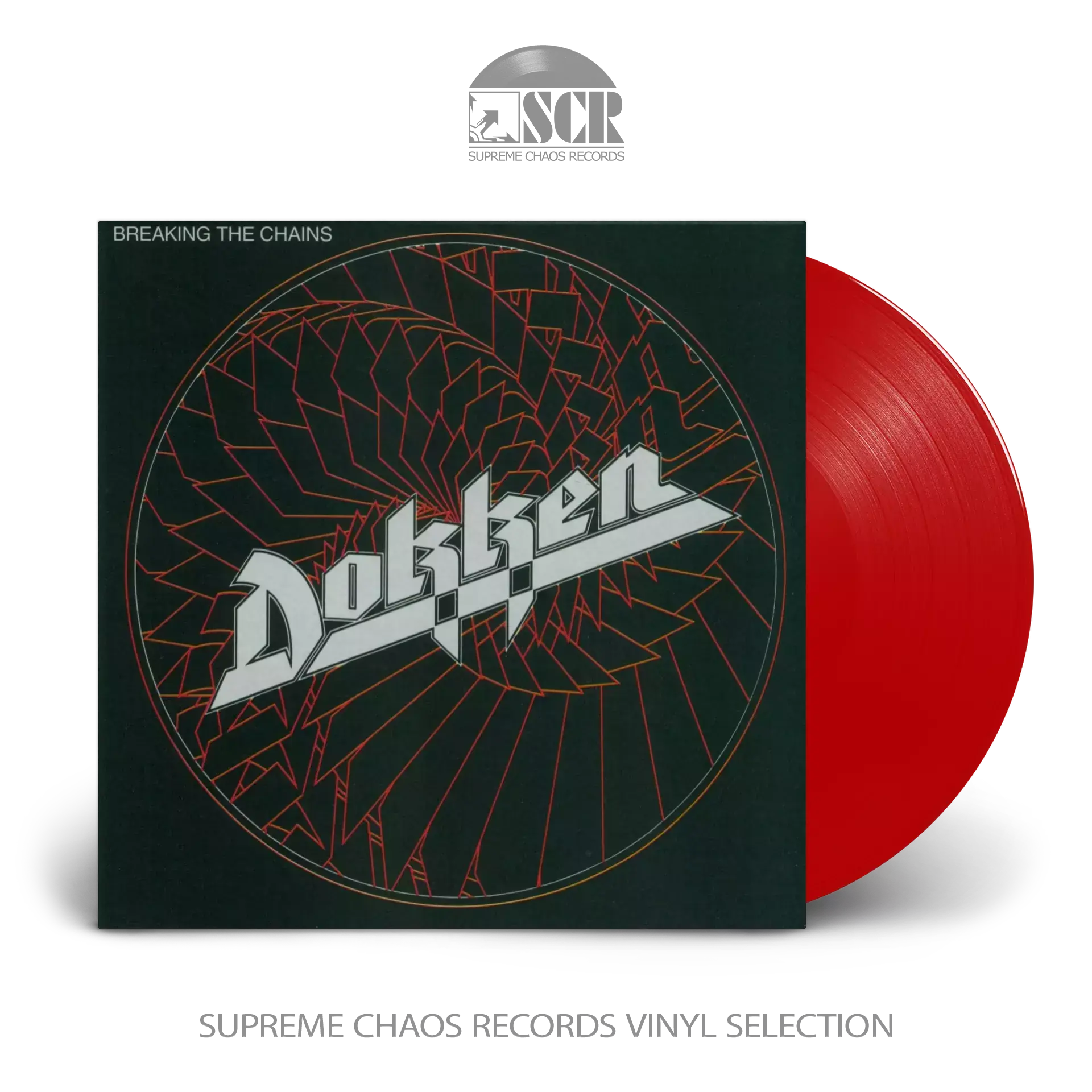 DOKKEN · Breaking The Chains | TRANSLUCENT RED LP DOKKEN · Breaking The Chains | TRANSLUCENT RED LP (Hard Rock Vinyl)