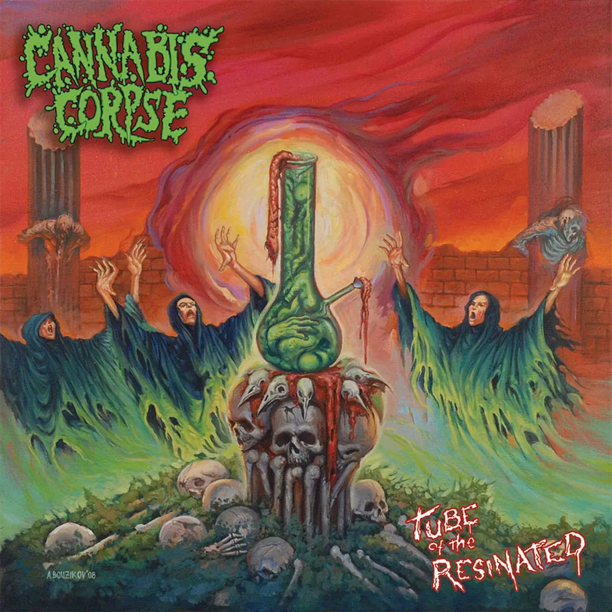 CANNABIS CORPSE - Tube Of The Resinated · BLACK LP · Bild 1 CANNABIS CORPSE - Tube Of The Resinated · BLACK LP (Death Metal Vinyl) · Bild 1