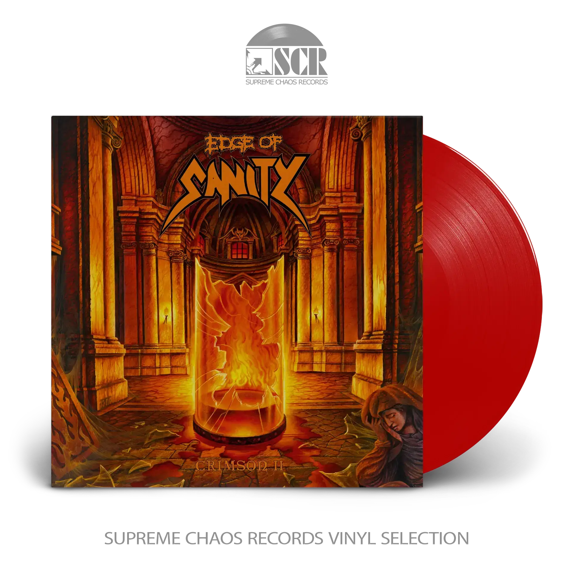 EDGE OF SANITY · Crimson II (B-Stock) | RED LP (Progressive Death Metal Vinyl)