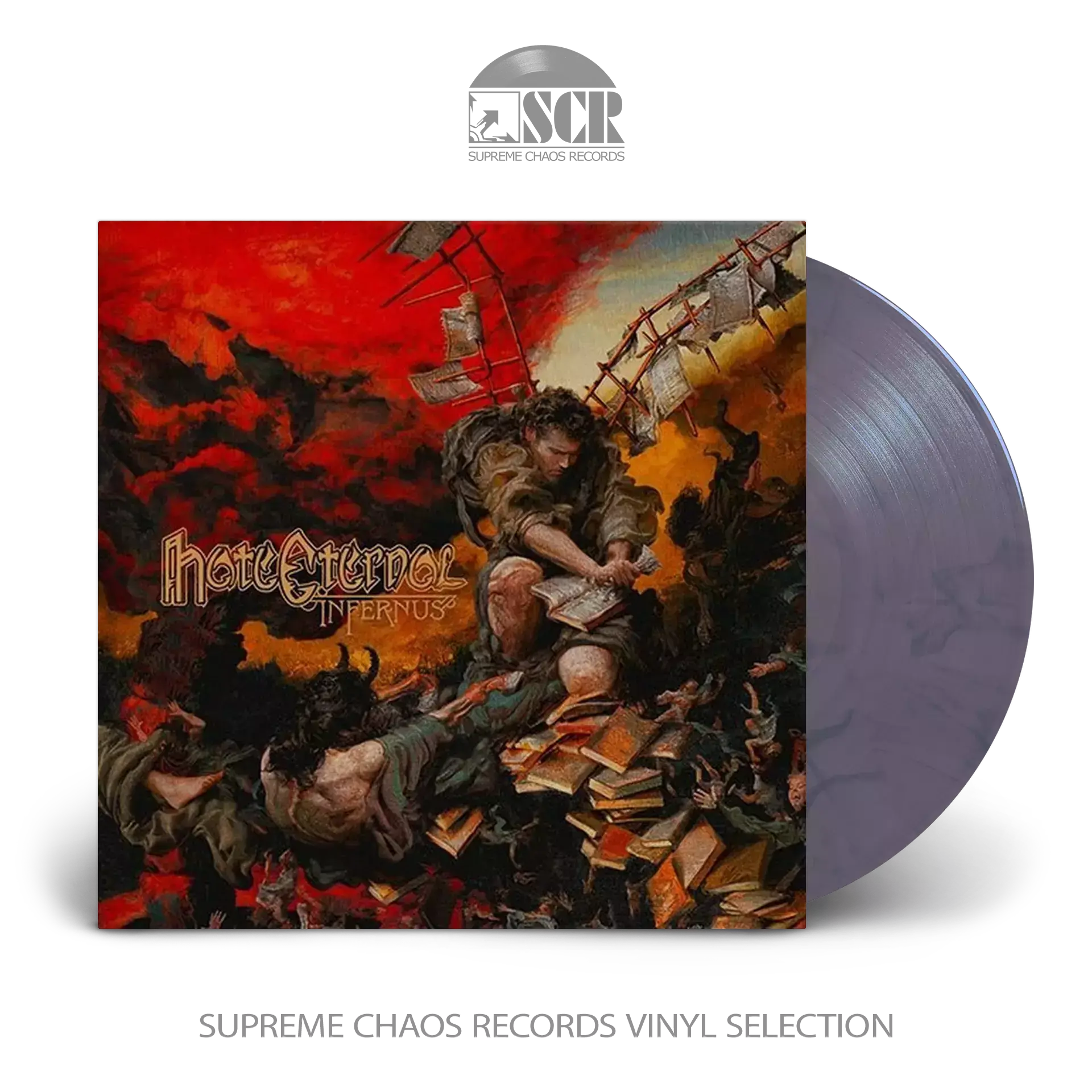 HATE ETERNAL · Infernus | SUPER MARBLE LP HATE ETERNAL · Infernus | SUPER MARBLE LP (Death Metal Vinyl)